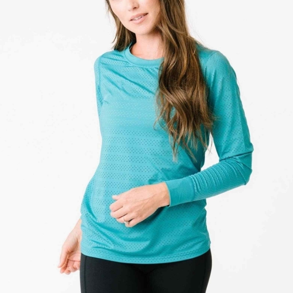 Teal Chill Long Sleeve sz Large